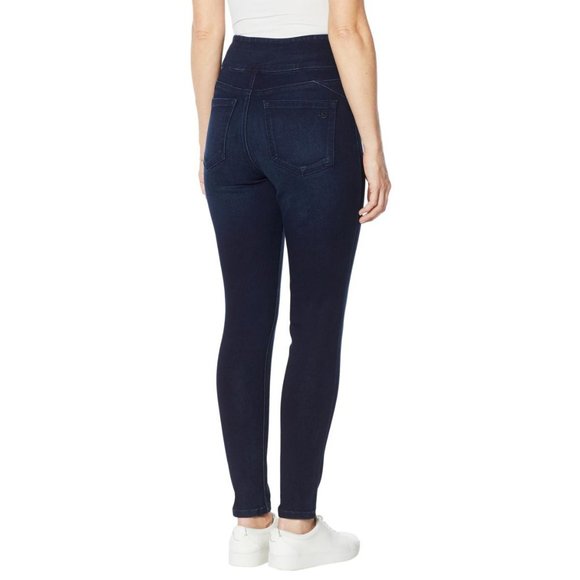 NWT DG2 DIANE GILMAN STRETCH COMFORT WAIST ULTRA-SKINNY JEAN JEGGING INDIGO PS - Picture 2 of 6